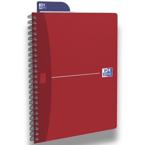 Kołozeszyt (kołobrulion) Oxford Essentials A5 90k. 90g krata [mm:] 148x210 (100102938) Oxford