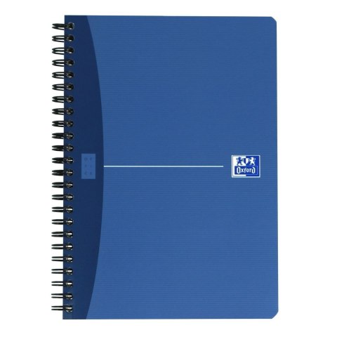 Kołozeszyt (kołobrulion) Oxford Essentials A5 90k. 90g krata [mm:] 148x210 (100102938) Oxford