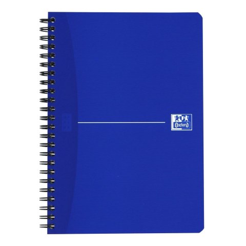 Kołozeszyt (kołobrulion) Oxford Essentials A5 90k. 90g krata [mm:] 148x210 (100102938) Oxford