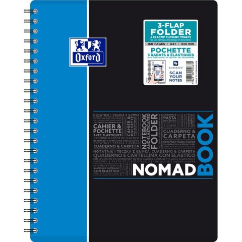 Kołozeszyt (kołobrulion) Oxford Student 80k. 90g krata [mm:] 240x310 (400019522) Oxford