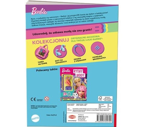Książeczka edukacyjna Ameet Barbie™. Zabawa modą! (fla 1101) Ameet Książeczka edukacyjna Ameet Barbie™. Zabawa modą! (fla 1101) Ameet
