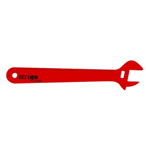 Linijka plastikowa Strigo 15 cm KLUCZ FRANCUSKI 15cm (SSC362) Strigo Linijka plastikowa Strigo 15 cm KLUCZ FRANCUSKI 15cm (SSC362) Strigo