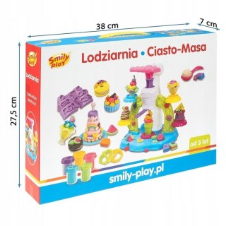 Masa plastyczna dla dzieci Smily Play lodziarnia mix (SP84952) Smily Play
