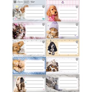 Naklejka na zeszyt Beniamin The Sweet Pets kids Beniamin