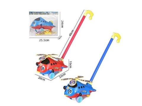 Pchacz Bigtoys samolot 2 kolory (BTOCZ1239) Bigtoys Pchacz Bigtoys samolot 2 kolory (BTOCZ1239) Bigtoys