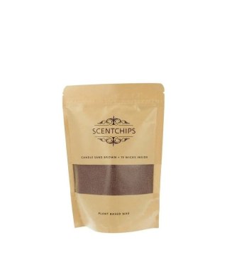 Świeca Pavoncella piaskowa 250g brązowa (8716516204277) Pavoncella