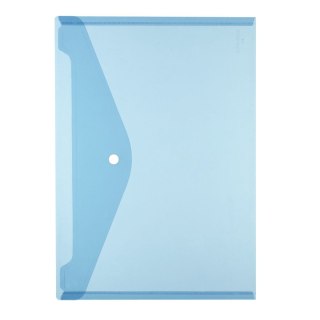 Teczka plastikowa na guzik 10657948 A4 niebieski Herlitz (300000644) Herlitz