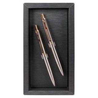 Zestaw piśmienniczy Cresco Reporter Premium w GIFT BOX komplet długopis + ołowek (290105) Cresco