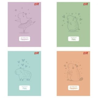 Zeszyt Unipap Capybara A5 32k. 70g krata Unipap