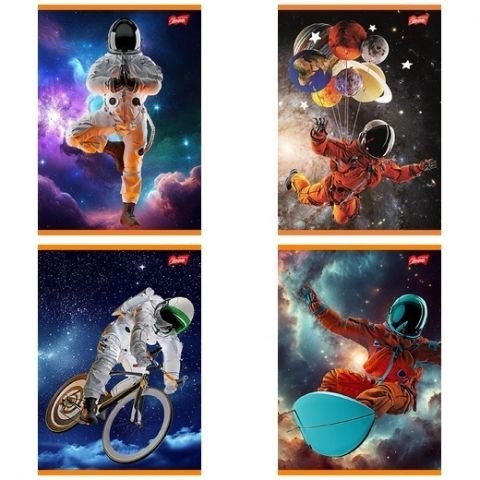 Zeszyt Unipap Spaceman A5 32k. 70g krata Unipap Zeszyt Unipap Spaceman A5 32k. 70g krata Unipap