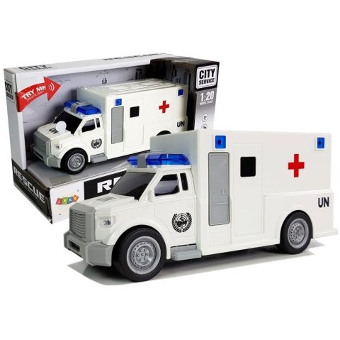 Ambulans Best Way światło i dźwięk (6698) Best Way Ambulans Best Way światło i dźwięk (6698) Best Way