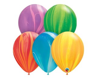 Balon gumowy Godan pastelowe Agat wielokolorowe mix 300mm 12cal (CB-1AGW) Godan