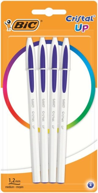 Długopis Bic 4szt niebieski 0,35mm (949875) Bic