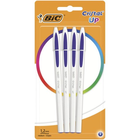 Długopis Bic 4szt niebieski 0,35mm (949875) Bic Długopis Bic 4szt niebieski 0,35mm (949875) Bic