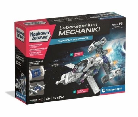 Klocki konstrukcyjne Clementoni Laboratorium Mechaniki Gwiezdny odkrywca (CLM50251) Clementoni Klocki konstrukcyjne Clementoni Laboratorium Mechaniki Gwiezdny odkrywca (CLM50251) Clementoni