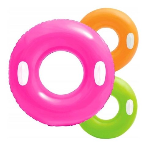 Koło do pływania Intex duże z uchwytami 76 cm (59258) Intex Koło do pływania Intex duże z uchwytami 76 cm (59258) Intex