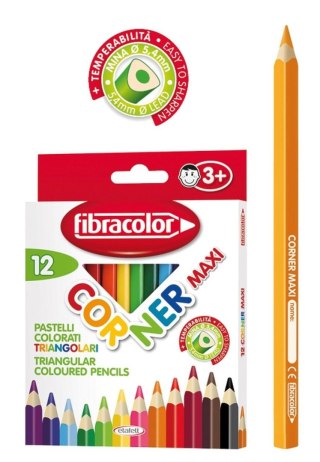 Kredki ołówkowe Fibracolor (8008621019458) Fibracolor