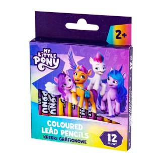 Kredki świecowe Astrapap My Little Pony grafinowe 12 kol. (316024054) Astrapap