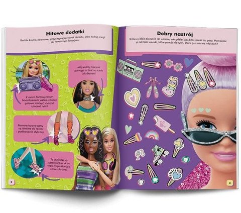Książeczka edukacyjna Ameet Barbie™. Zabawa modą! (fla 1102) Ameet