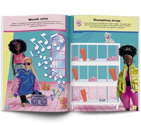 Książeczka edukacyjna Ameet Barbie™. Zabawa modą! (fla 1102) Ameet
