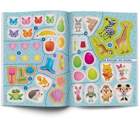 Książeczka edukacyjna Ameet Disney Maluch. Elementarz (MCN 9202) Ameet