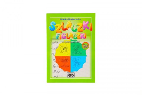 Książeczka edukacyjna Niko szlaczki figlaczki Niko Książeczka edukacyjna Niko szlaczki figlaczki Niko