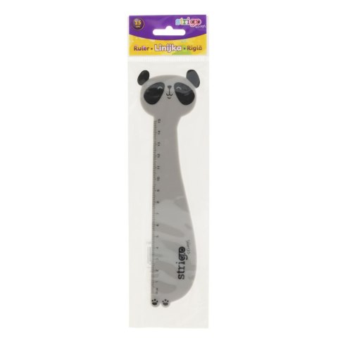 Linijka plastikowa Strigo 15 cm PANDA 15cm (SSC361) Strigo Linijka plastikowa Strigo 15 cm PANDA 15cm (SSC361) Strigo
