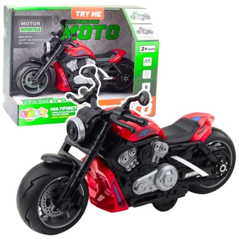 Motocykl Lean Na Baterie Napęd Światła Dźwięki Czerwony (24208) Lean Motocykl Lean Na Baterie Napęd Światła Dźwięki Czerwony (24208) Lean