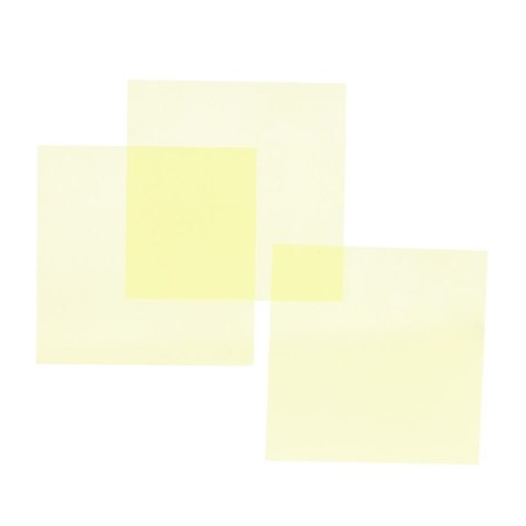 Notes samoprzylepny Strigo strzałki 4kol 75x75 żółty 50k [mm:] 76x76 (SSN029) Strigo