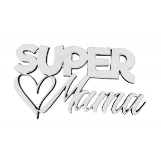 Ozdoba drewniana Sadpex MAMA DNDM15B (5 SZT) Sadpex