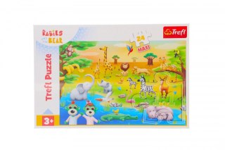 Puzzle Trefl Bobaski I Miś 24 el. (14373) Trefl