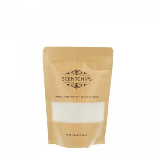 Świeca Pavoncella piaskowa 250g biała (8716516204246) Pavoncella