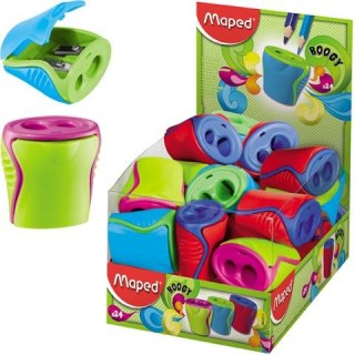 Temperówka Maped BOOGY Z POJEMNIKIEM 2 OTWORY mix (062211) Maped