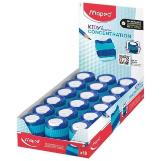 Temperówka Maped KIDY LEARN CONTENTATRION 18 SZT W DISPL mix (014301) Maped