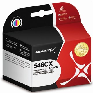 Tusz (cartridge) alternatywny Asarto Canon cyan 15,6ml (AS-C546CX) Asarto