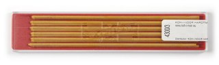 Wkład do ołówka (grafit) Koh-I-Noor 4300/żółte 2,0mm Koh-I-Noor