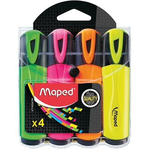 Zakreślacz Maped fluo peps niebieski mix 1,0-5,0mm (742547) Maped Zakreślacz Maped fluo peps niebieski mix 1,0-5,0mm (742547) Maped