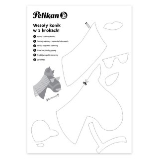 Blok rysunkowy Pelikan kreatywny premium A4 mix (9589011) Pelikan