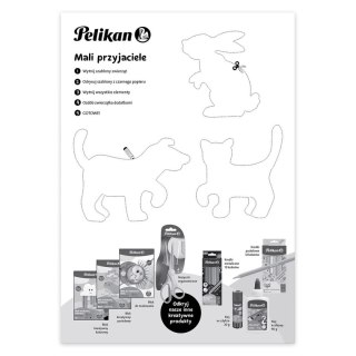 Blok rysunkowy Pelikan kreatywny premium czarny A4 czarny 10k (9589037) Pelikan