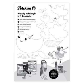 Blok rysunkowy Pelikan kreatywny premium pastelowy A4 mix (9589029) Pelikan