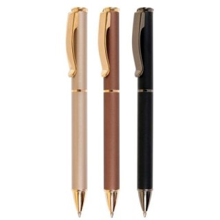 Długopis wielkopojemny Cresco Exclusive-S metalowy niebieski 1,0mm (830141) Cresco