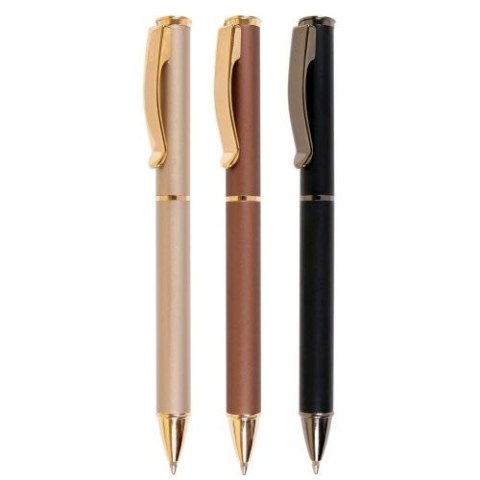 Długopis wielkopojemny Cresco Exclusive-S metalowy niebieski 1,0mm (830141) Cresco Długopis wielkopojemny Cresco Exclusive-S metalowy niebieski 1,0mm (830141) Cresco