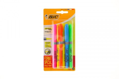 Flamaster Bic Bic Kids HIGLIGHTER 6 szt neon (9226071) Bic Flamaster Bic Bic Kids HIGLIGHTER 6 szt neon (9226071) Bic