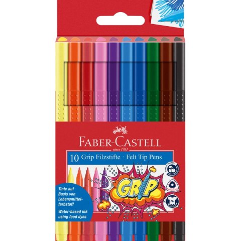 Flamaster Faber Castell 10 kol. (FC155310) Faber Castell Flamaster Faber Castell 10 kol. (FC155310) Faber Castell