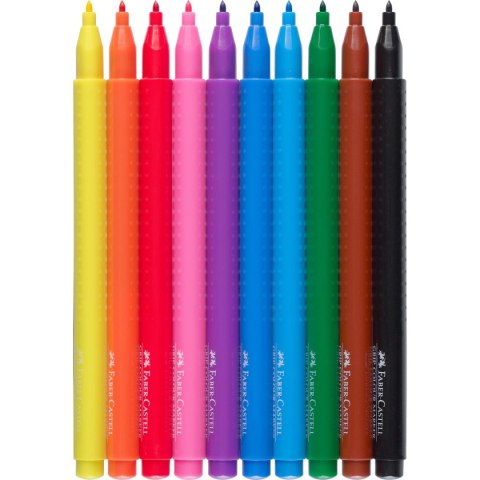 Flamaster Faber Castell 10 kol. (FC155310) Faber Castell Flamaster Faber Castell 10 kol. (FC155310) Faber Castell