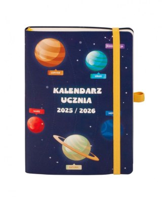 Kalendarz książkowy (terminarz) Antra UCZNIA KOSMOS B6 (2025/2026) Antra