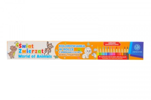 Kolorowanka Astra Fun w rolce Astra Fun Kolorowanka Astra Fun w rolce Astra Fun
