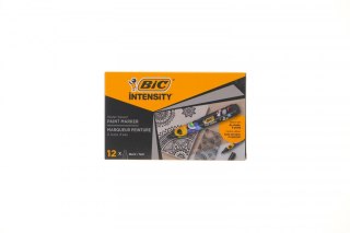 Marker specjalistyczny Bic AKRYLOWE 12 SZT czarny okrągła końcówka (527477) Bic