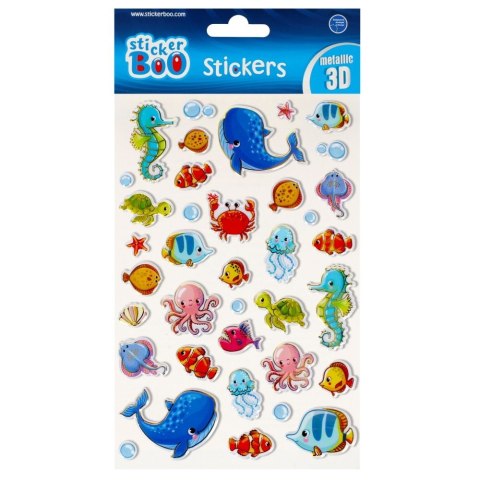 Naklejka (nalepka) Stickerboo S-Boo Metalic 3d Rybki (493714) Stickerboo Naklejka (nalepka) Stickerboo S-Boo Metalic 3d Rybki (493714) Stickerboo