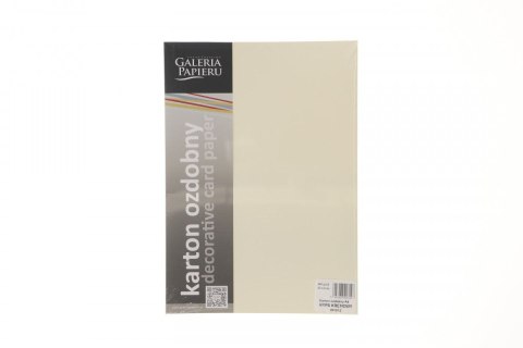 Papier ozdobny (wizytówkowy) Galeria Papieru ryps kremowy A4 kremowy 240g (201812) Galeria Papieru Papier ozdobny (wizytówkowy) Galeria Papieru ryps kremowy A4 kremowy 240g (201812) Galeria Papieru